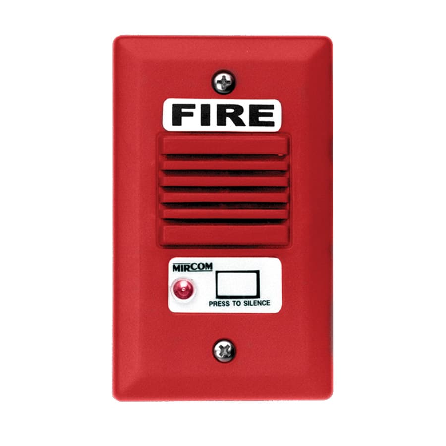 Mircom MH-S25RA - Sileanceable Mini Horn (Red)