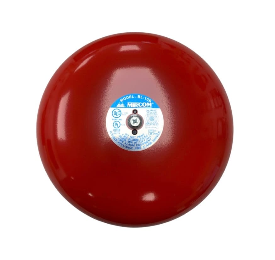 Mircom BL-10B - 24VDC 10" Fire Alarm Bell