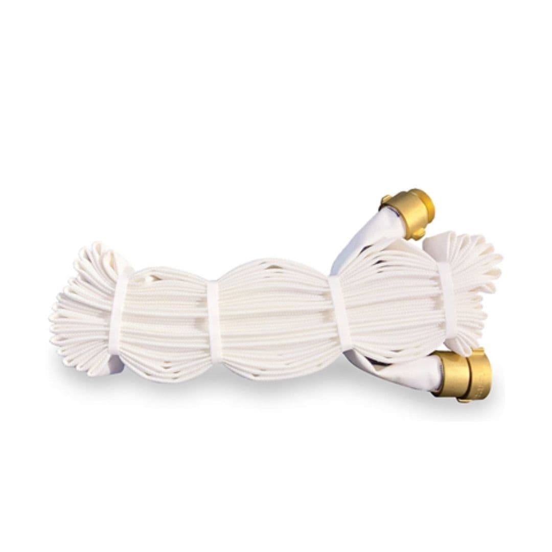 1-1/2" x 50' Single Jacket Fire Hose - Designed to be Clipped on a Swing Rack