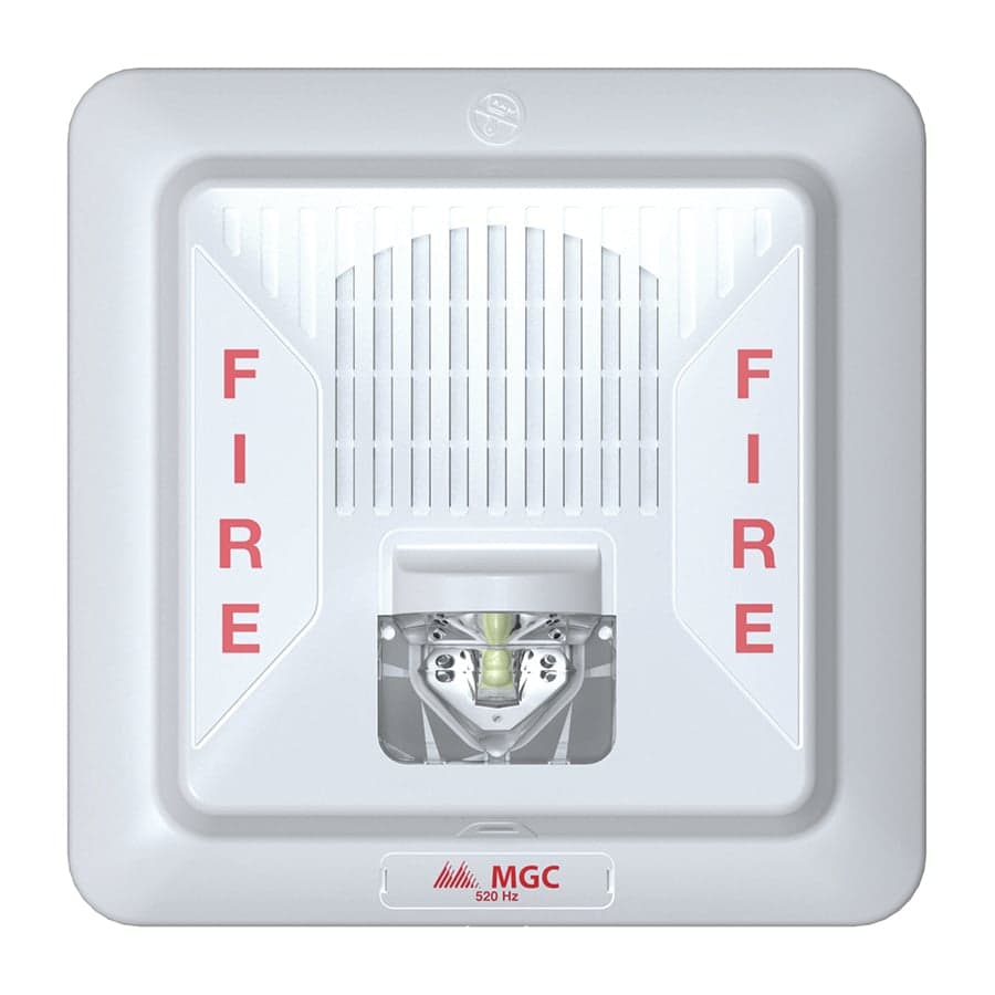 Mircom FHS-400-WW - Wall Mount LED Horn/Strobe (White)