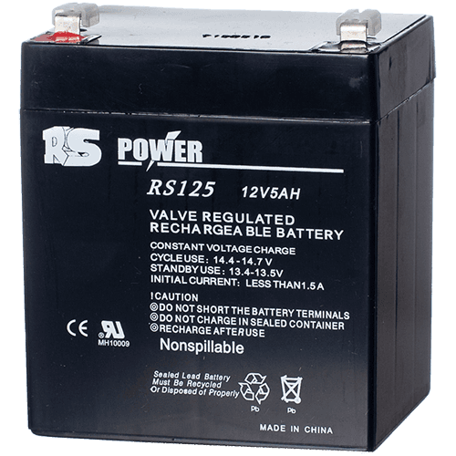 Fire Alarm Control Panel Battery - 12V5AH