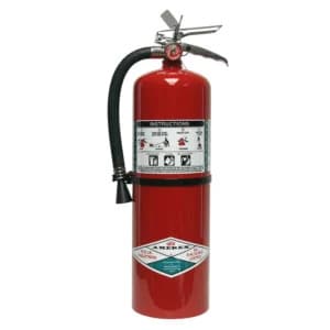 Amerex 398X | 15.5 lb Halotron I | Clean Agent Fire Extinguisher with Wall Bracket | 10B:C