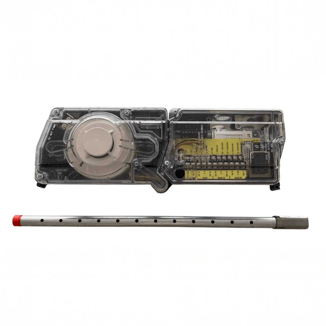 System Sensor - D4120 4-Wire Photoelectric Duct Smoke Detector and 1.5' Sampling Tube