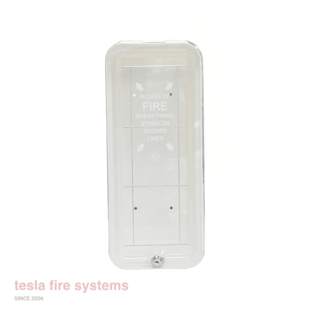 20lb Surface Mounted Plastic Fire Extinguisher Cabinet - White