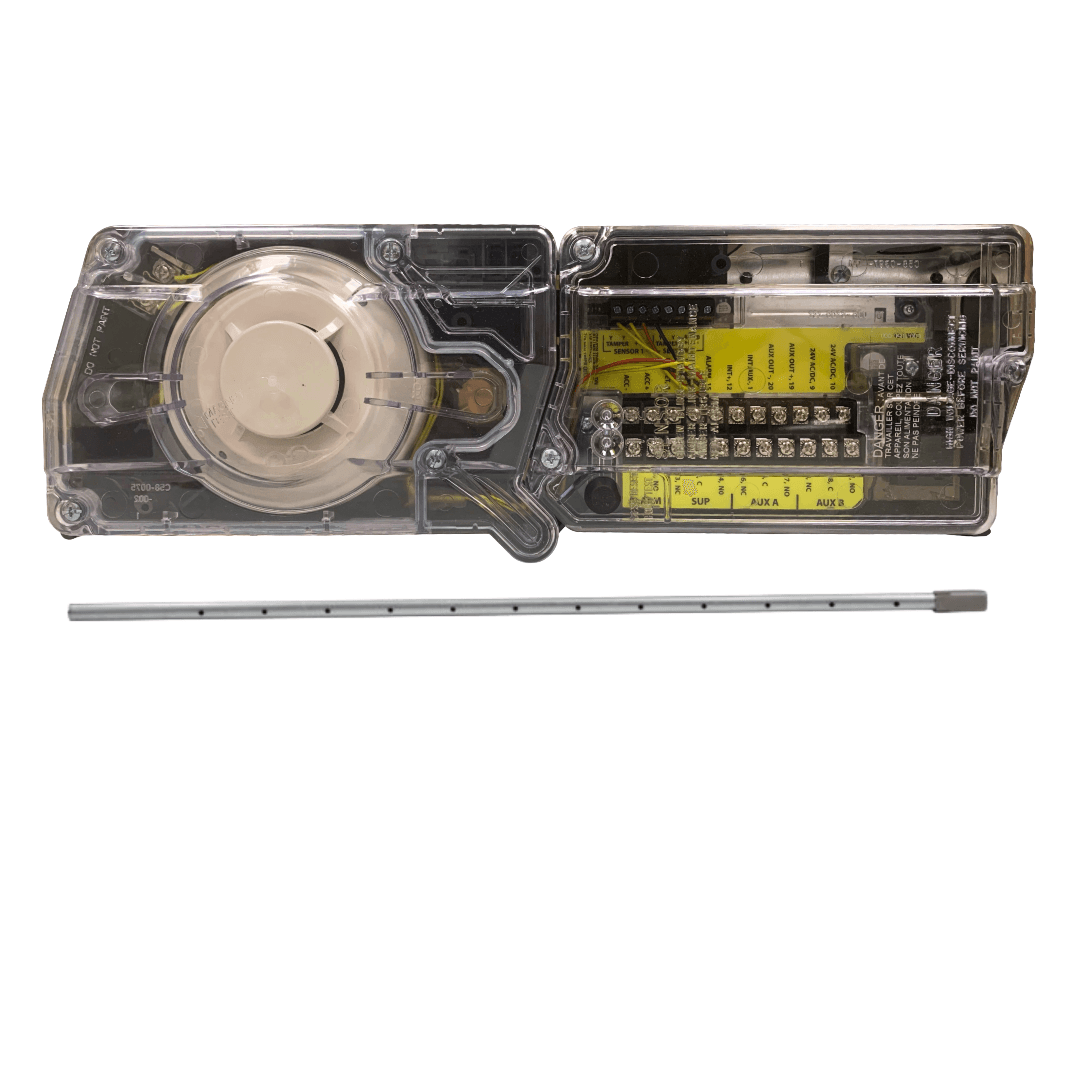 System Sensor – D4120 4-Wire Photoelectric Duct Smoke Detector and 3′ Sampling Tube